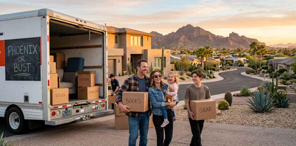 Moving to Phoenix From California: Costs, Commutes, and Areas - Natan Jacobs Real Estate Group | Multifamily Real Estate Brokerage